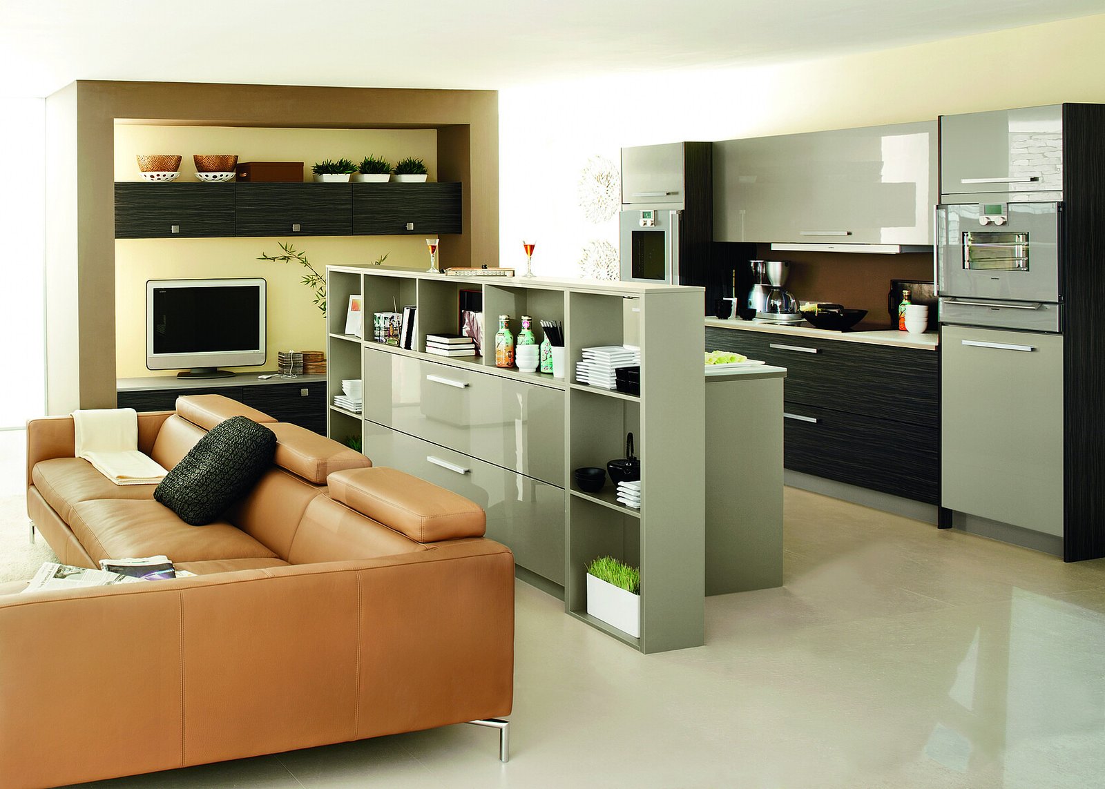 Offene Küche Mit Wohnzimmer: Einrichtungstipps within Wohnzimmer Küche Offen